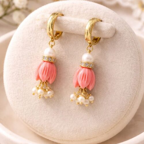Lotus Earrings