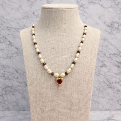 Red Heart Necklace